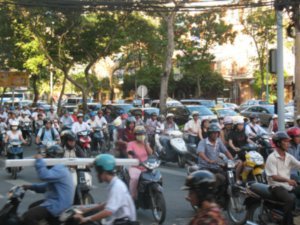 traffic in Ho Chi Minh City
