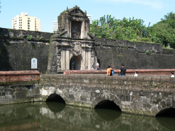 Gate of Fort Santiago in Intramuros, Manila