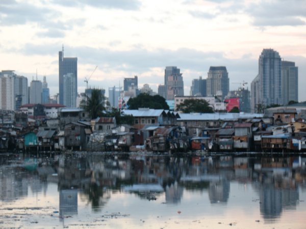 Manila for the rich and for the poor