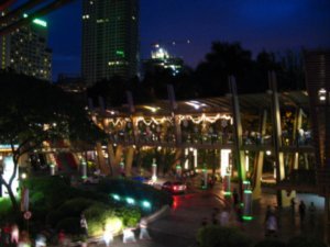 Greenbelt Malls area in Makati, Manila