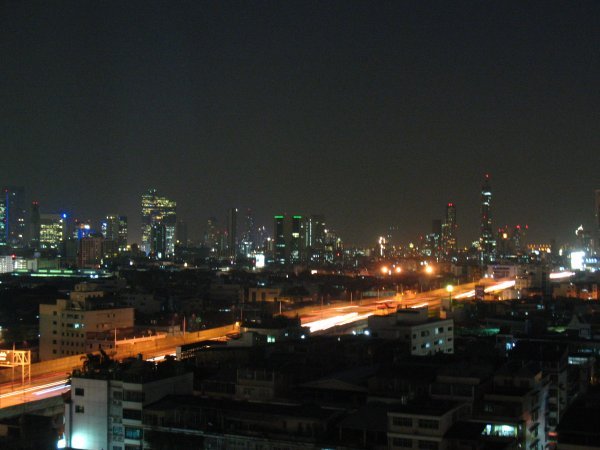 Bangkok at night, from my hotel room