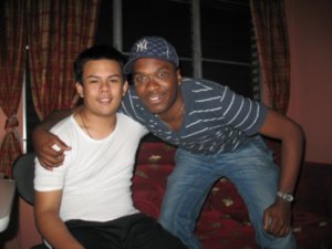 Luis (a.k.a Chino) and I in Panama City