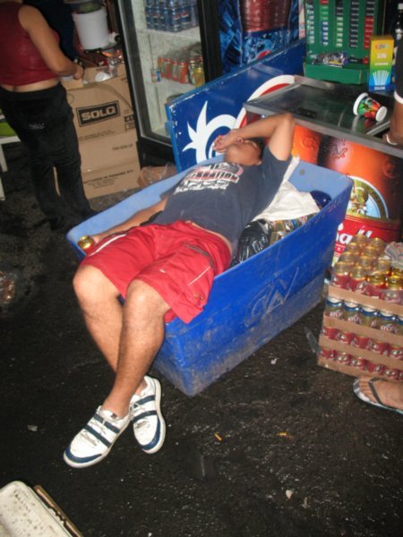 Edgardo b, drunk at carnaval in Chitré