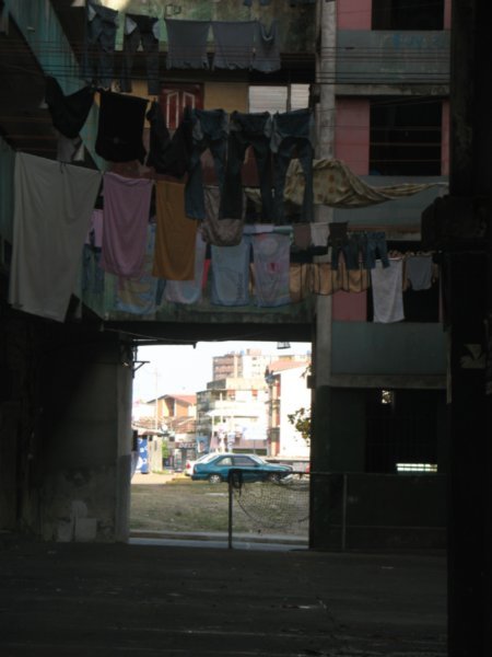 El Chorrillo, Panama City (among the unsafest parts of the city)