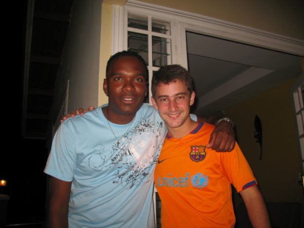 with Rafael in Panama City
