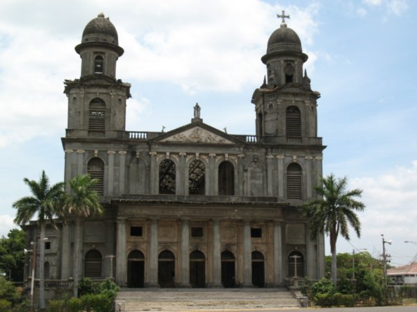 old cathedral of Managua