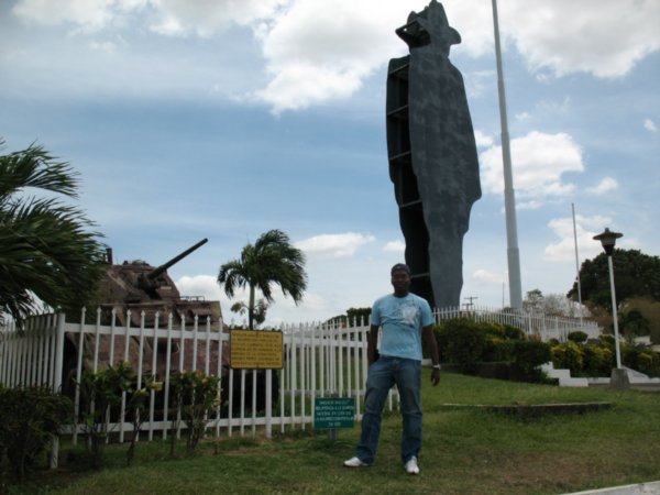 Monument to A.C Sandino on the Tiscapa Hill, Managua