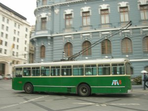 Trolleybus in Valparaíso