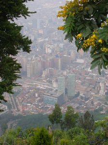 View from Monserrate, Bogota