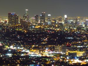 view of Los Angeles downtown