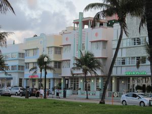 Miami Beach - art deco buildings