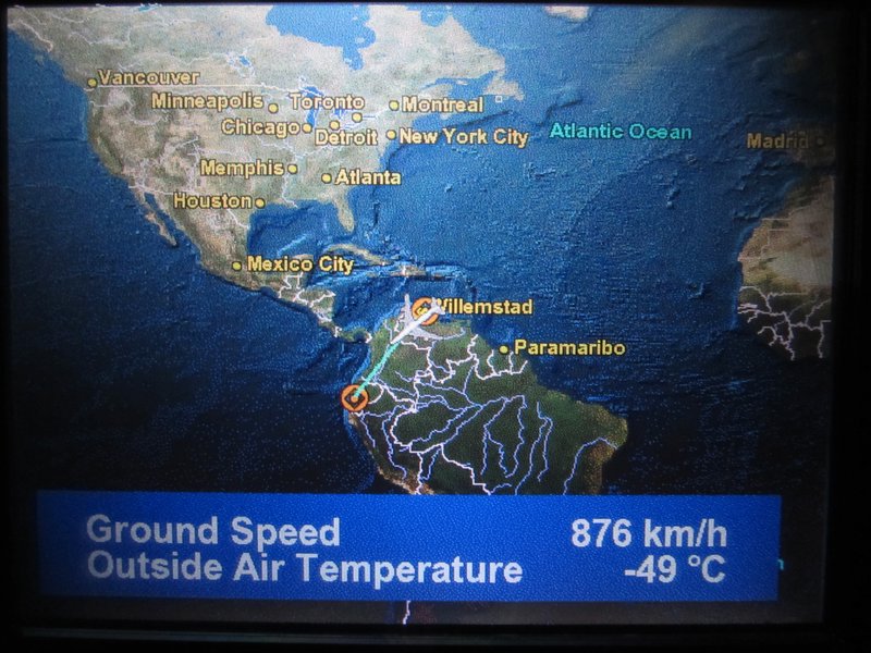 Bonaire to Guayaquil (KLM)