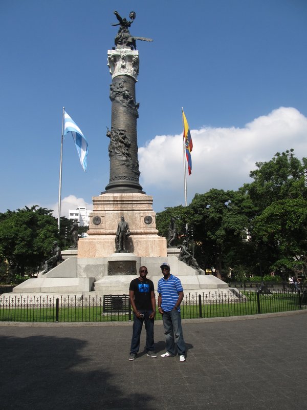 Guayaquil, parque Centenario