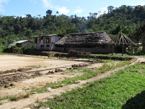 indigenous village in the Amazon