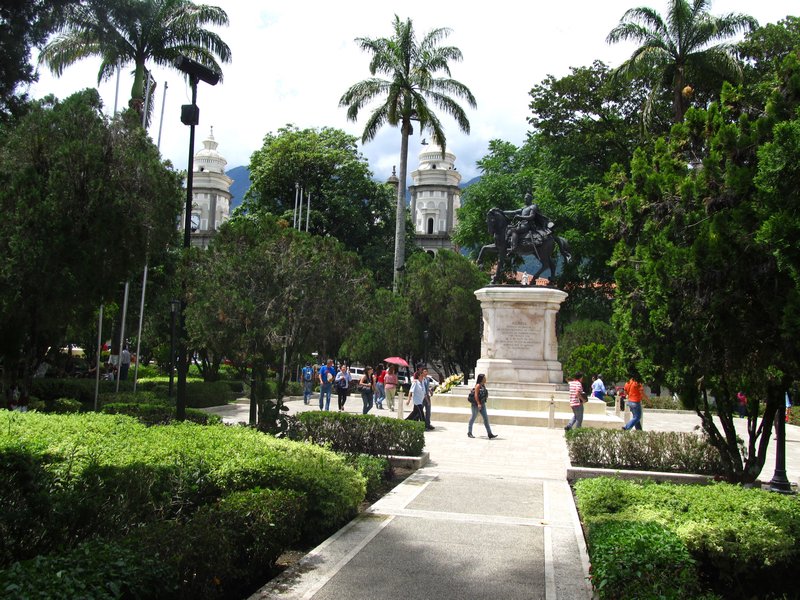 Merida city, Plaza Bolivar