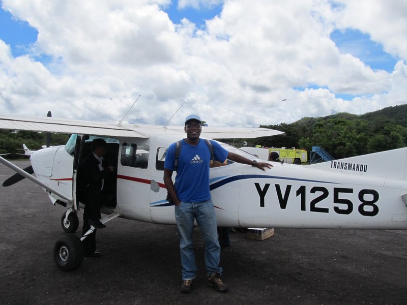 Plane that brought us to Canaima National Park