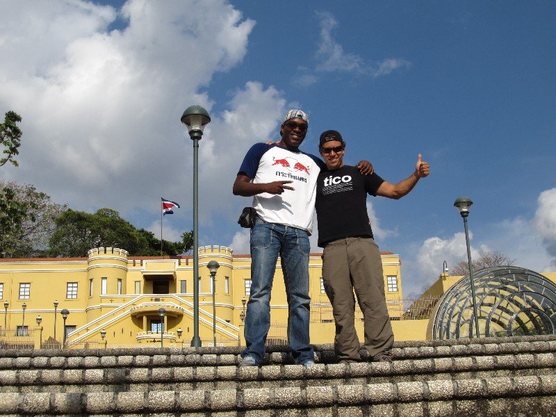 San José with José Varela Cortés, participant in The Amazing Race Latinoamérica 2011