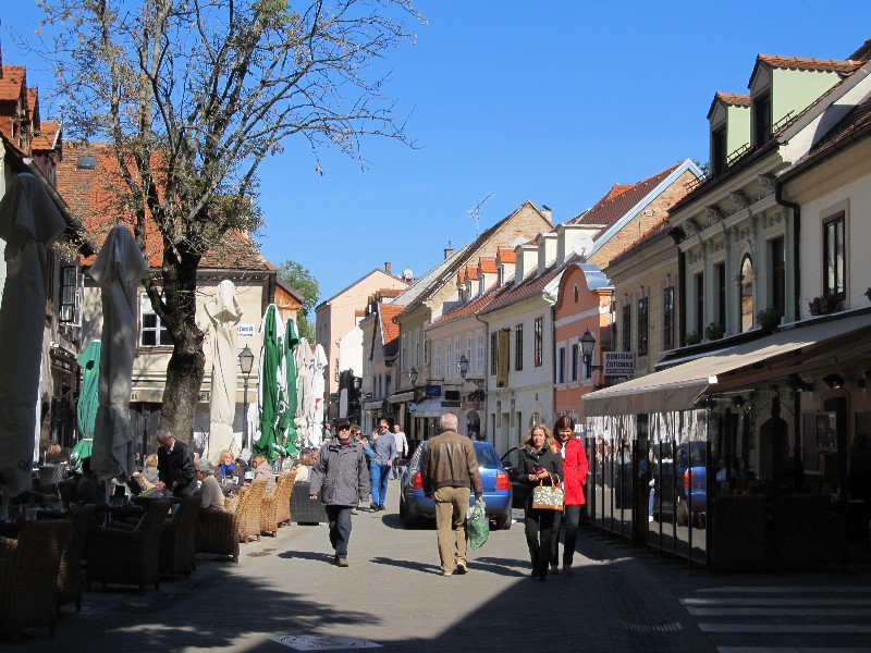 Zagreb, Tkalciceva street