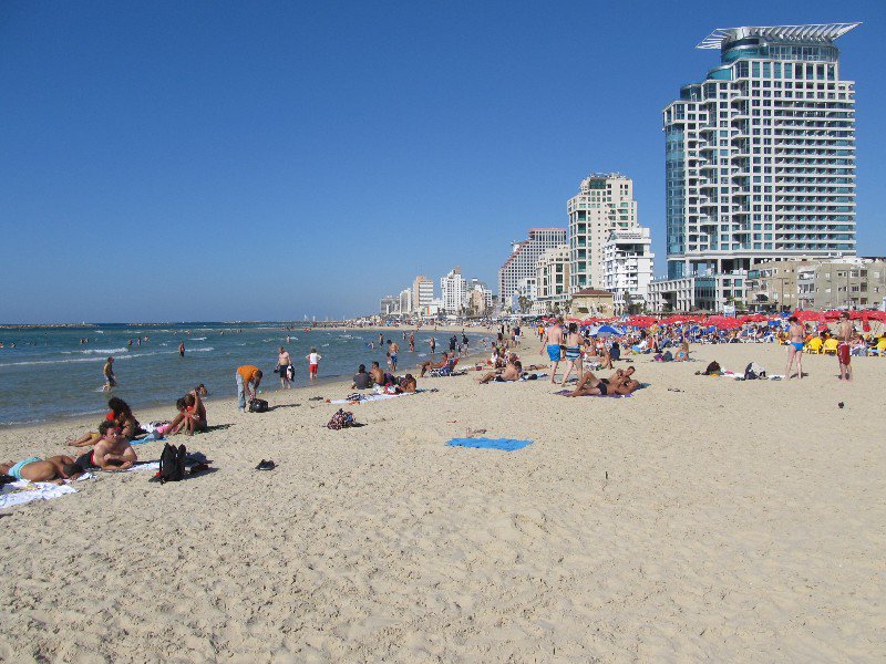 Tel Aviv beach and promenade