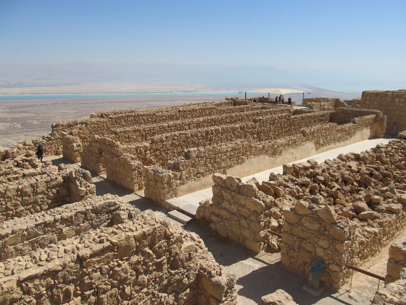 Masada historical site; 