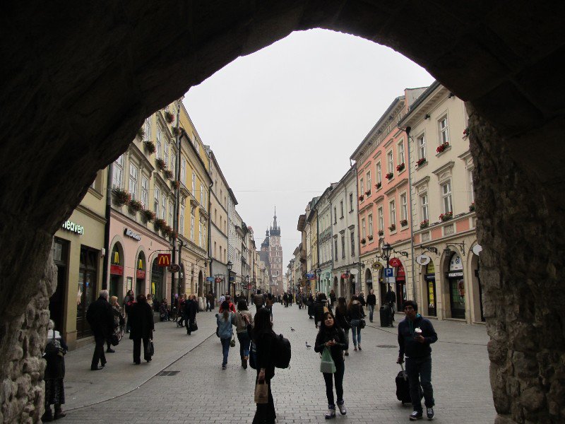 Krakow; St. Florian's Gate