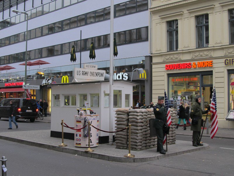 Berlin; Checkpoint Charlie