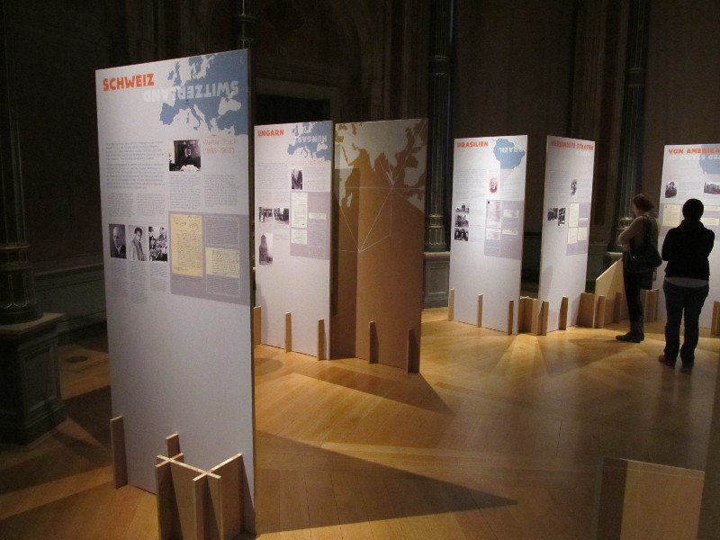 Berlin; exhibition in the New Synagogue