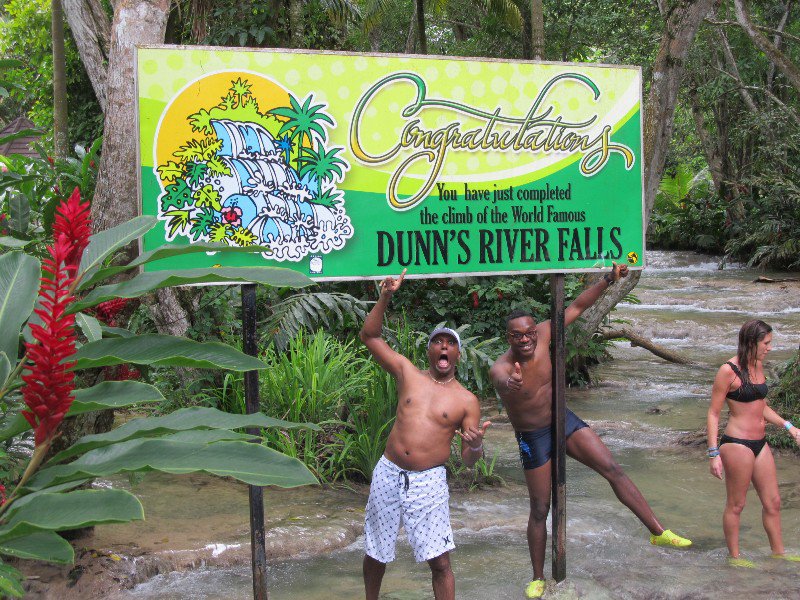 Dunn's River Falls at Ocho Rios, Jamaica