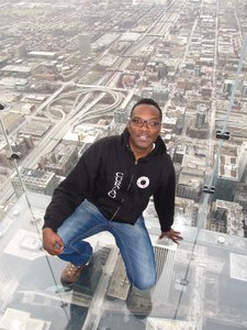 Chicago; on The Ledge up the 103rd floor of Willis Tower (former Sears Tower)