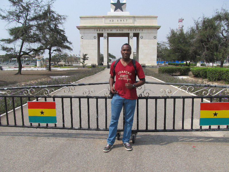 Black Star Gate at the Independence Square