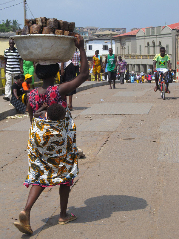 A local woman in Elmina