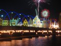 Año nuevo en Willemstad, capital de Curazao