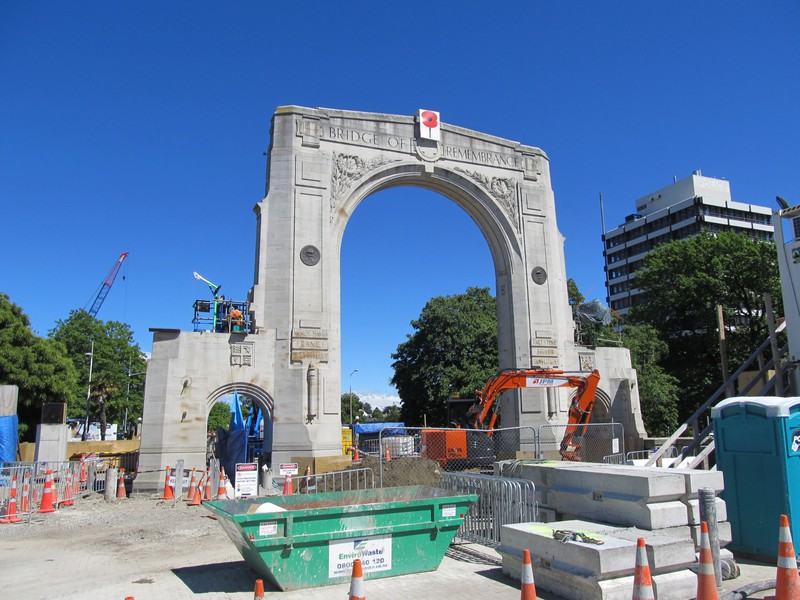 Arch of Remembrance, Christchurch
