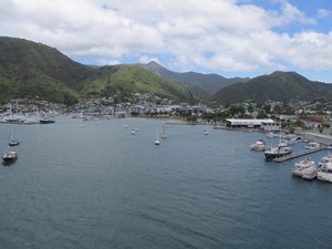 Picton harbour, seen from the ferry
