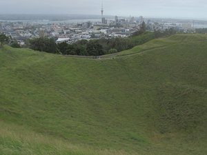 View of Auckland and Mt. Eden