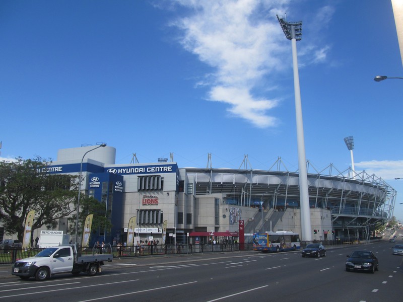 Cricket Stadium "The Gabba" in Brisbane.