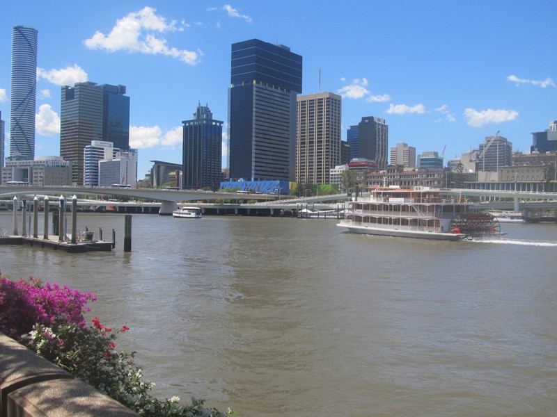 Brisbane CBD and the Brisbane River