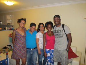 Yunan di Kòrsou (Curaçaoans) in Sydney: Karin, CLifford, Tatiana, Nydia and I.
