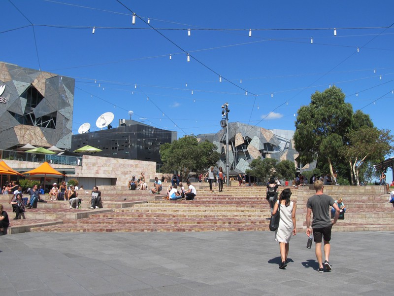 Confederation Square in Melbourne