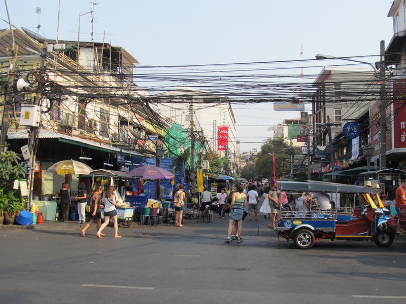 Streetscene of Bangkok