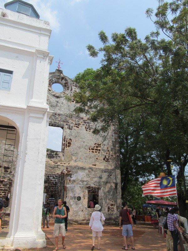 St. Paul's Church ruins in Malacca