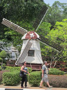Dutch windmill in Malacca