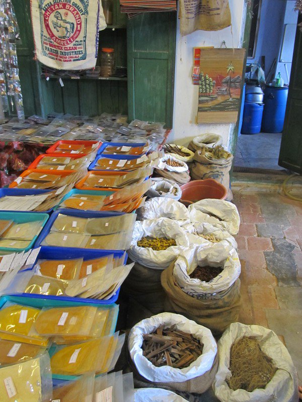 A spice shop in Kochi