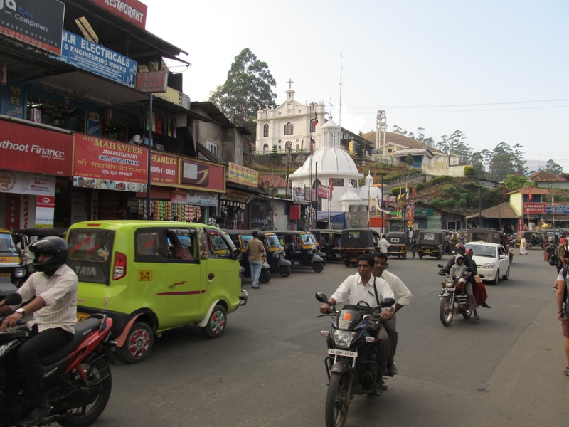 Munnar streetscene
