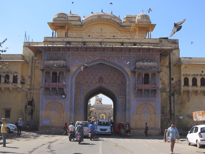 A gate in Jaipur city