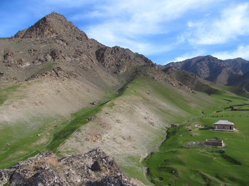 View of Nuratau Mountains, Sentyab