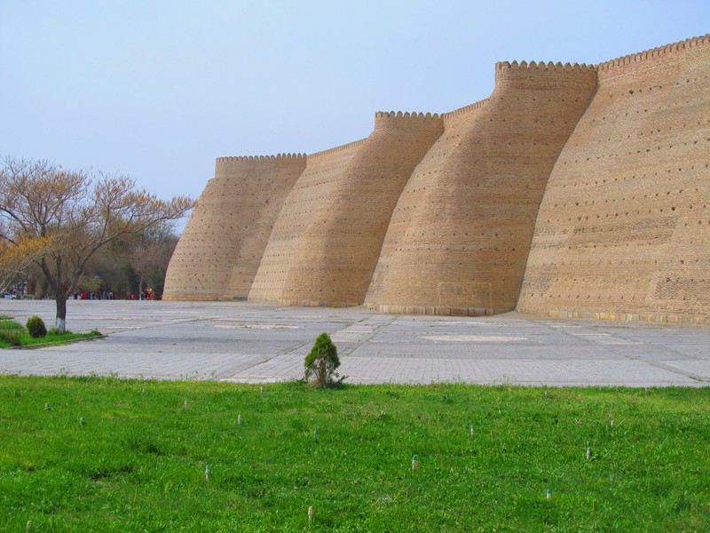 Walls of The Ark fortress, Bukhara