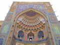 Details on the gate of Abdul Aziz Khan madrassa, Bukhara