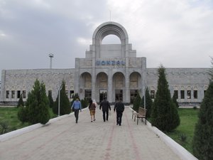 Bukhara train station