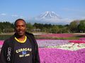 Mt Fuji in the background at Takinoue Park